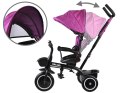 Rowerek trójkołowy Tiny Bike 3w1 różowy z daszkiem SP0650 Rowerek trójkołowy Tiny Bike 3w1 różowy z daszkiem SP0650