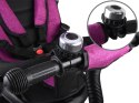 Rowerek trójkołowy Tiny Bike 3w1 różowy z daszkiem SP0650 Rowerek trójkołowy Tiny Bike 3w1 różowy z daszkiem SP0650