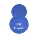 HMS 17025 CIĘŻAREK ŻELIWNY POKRYTY NEOPRENEM 2.0 KG HMS