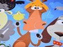 Puzzle piankowe ZWIERZĘTA Kolorowa mata dla niemowląt 90x90cm ZA3151 Puzzle piankowe ZWIERZĘTA Kolorowa mata dla niemowląt 90x90cm ZA3151