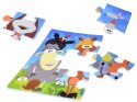 Puzzle piankowe ZWIERZĘTA Kolorowa mata dla niemowląt 90x90cm ZA3151 Puzzle piankowe ZWIERZĘTA Kolorowa mata dla niemowląt 90x90cm ZA3151